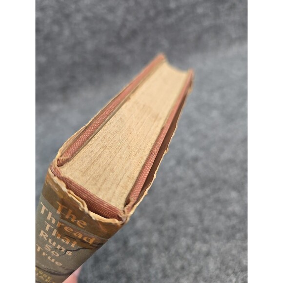 Vtg The Thread That Runs So True Jesse Stuart 1949 Scribners NY Hardcover Book - Picture 11 of 11